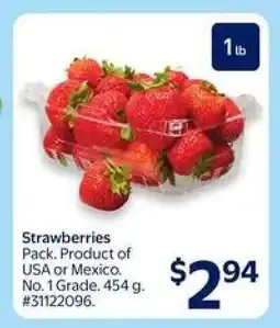 Walmart Strawberries offer