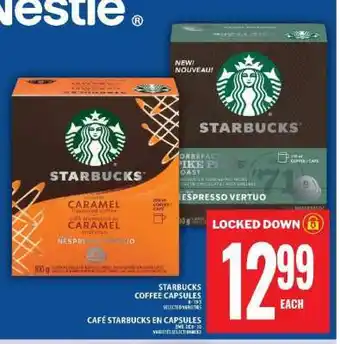 Food Basics STARBUCKS COFFEE CAPSULES offer