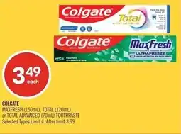 Shoppers Drug Mart Colgate offer