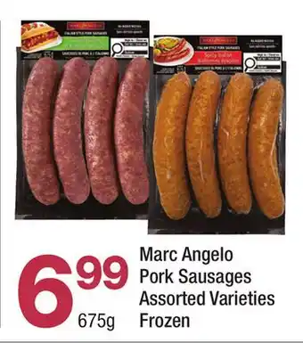 Highland Farms Marc Angelo Pork Sausages offer