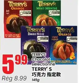Btrust Supermarket TERRY'S Chocolat sélectionné offer