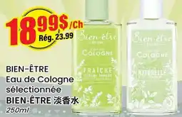 Btrust Supermarket BIEN-ÊTRE Eau de Cologne sélectionnée offer