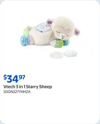 Walmart Vtech 3 in 1 Starry Sheep offer