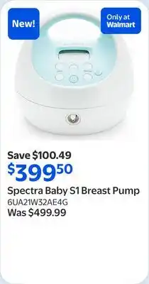 Walmart Spectra Baby S1 Breast Pump offer