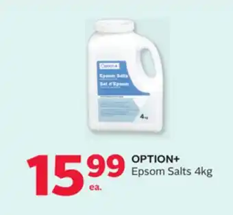 Rexall OPTION+ Epsom Salts offer