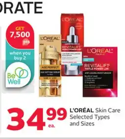 Rexall L'OREAL Skin Care offer