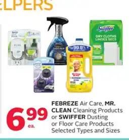 Rexall FEBREZE Air Care, MR. CLEAN Cleaning Products or SWIFFER Dusting or Floor Care Products offer