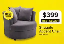 Leon's Snuggle Accent Chair - Grey offer