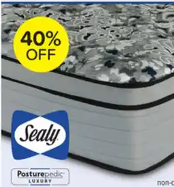 Leon's Sealy Posturepedic Palatial Crest Kamden II Firm Eurotop Queen Mattress offer