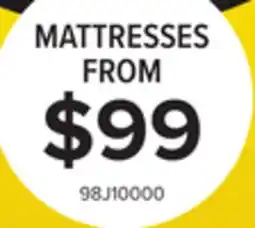 Leon's Bamboo Firm Twin Mattress offer