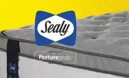 Leon's Sealy Posturepedic Correct Comfort 6 Firm Eurotop Queen Mattress offer