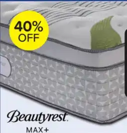 Leon's Beautyrest Max+ Lumen Euro Top Luxury Firm Queen Mattress offer
