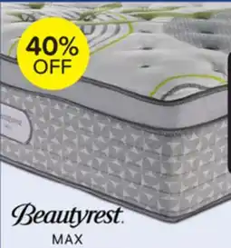 Leon's Beautyrest Max Moon Euro Top Plush Queen Mattress offer