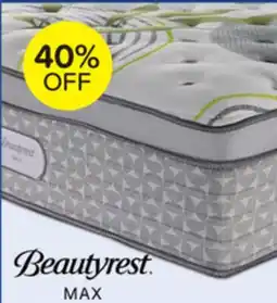 Leon's Beautyrest Max Mellow Euro Top Firm Queen Mattress offer
