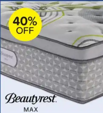Leon's Beautyrest Max Mellow Euro Top Firm Queen Mattress offer