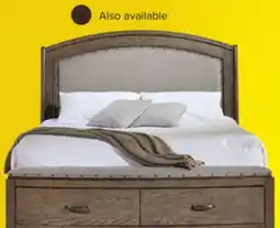 Leon's Camelot 3 - Piece Queen Storage Bed - Burnished Beige offer