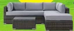Leon's Cove 3 - Piece Outdoor Sectional - Dark Grey offer
