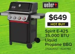 Leon's Weber Spirit E-425 Gas Grill (Liquid Propane) - 1500780 offer