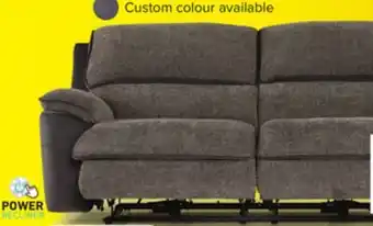 Leon's Vandelay Power Reclining Sofa - Grey offer