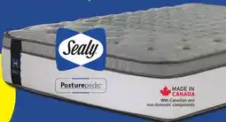 Leon's Sealy Posturepedic Correct Comfort 6 Firm Eurotop Queen Mattress offer