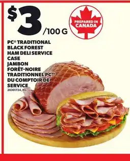 Independent City Market PC TRADITIONAL BLACK FOREST HAM DELI SERVICE CASE offer