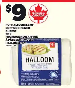 Independent City Market PC HALLOOM SEMI- SOFT UNRIPENED CHEESE offer