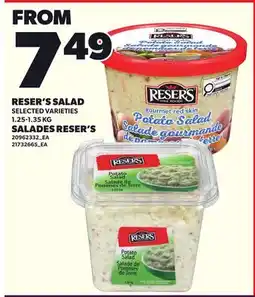 Independent City Market RESER'S SALAD offer