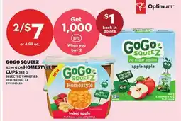 Independent City Market GOGO SQUEEZ, 4X90 G OR HOMESTYLE CUPS, 388 G offer