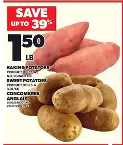 Independent City Market BAKING POTATOES, SWEET POTATOES offer