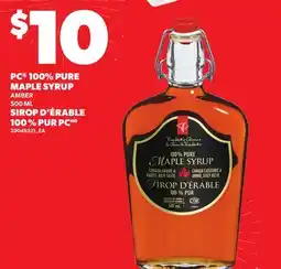 Independent City Market PC 100% PURE MAPLE SYRUP offer