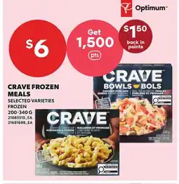 Independent City Market CRAVE FROZEN MEALS offer