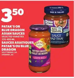 Independent City Market PATAK'S OR BLUE DRAGON ASIAN SAUCES offer