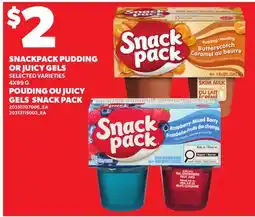 Independent City Market SNACKPACK PUDDING OR JUICY GELS offer