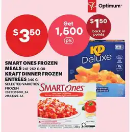 Independent City Market SMART ONES FROZEN MEALS, 241-262 G OR KRAFT DINNER FROZEN ENTRÉES, 340 G offer