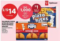 Independent City Market PILLSBURY PIZZA BITES OR PIZZA SNACKS, 693/760 G offer