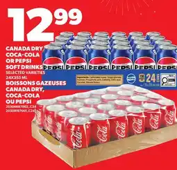Independent City Market CANADA DRY, COCA-COLA OR PEPSI SOFT DRINKS offer