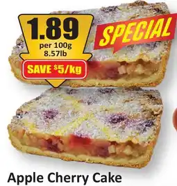 Starsky Apple Cherry Cake offer