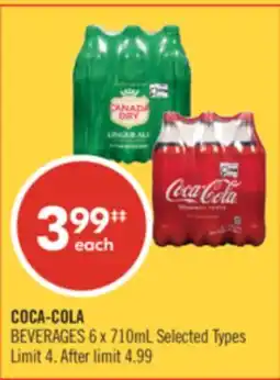 Shoppers Drug Mart COCA-COLA BEVERAGES offer