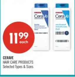 Shoppers Drug Mart CERAVE HAIR CARE PRODUCTS offer
