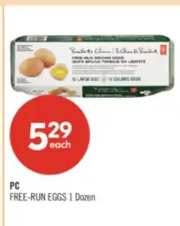 Shoppers Drug Mart PC FREE-RUN EGGS offer