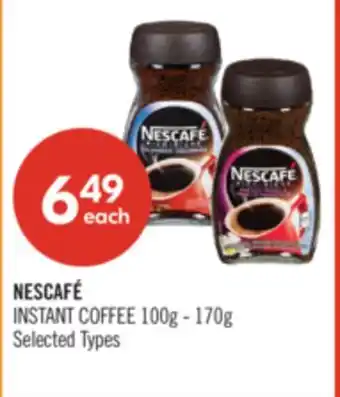 Shoppers Drug Mart NESCAFÉ INSTANT COFFEE offer