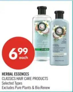 Shoppers Drug Mart HERBAL ESSENCES CLASSICS HAIR CARE PRODUCTS offer