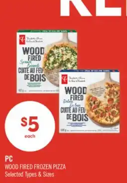 Shoppers Drug Mart PC WOOD FIRED FROZEN PIZZA offer