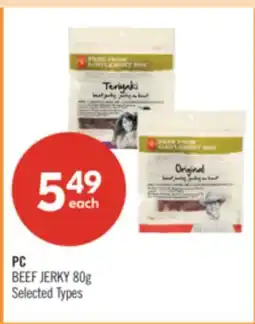 Shoppers Drug Mart PC BEEF JERKY offer