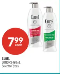 Shoppers Drug Mart CUREL LOTIONS offer
