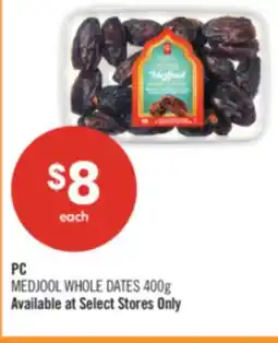 Shoppers Drug Mart PC MEDJOOL WHOLE DATES offer