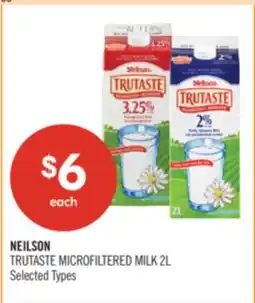 Shoppers Drug Mart NEILSON TRUTASTE MICROFILTERED MILK offer