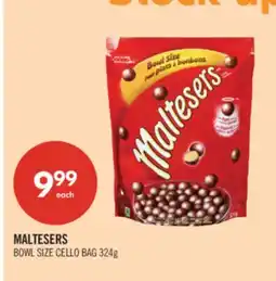 Shoppers Drug Mart MALTESERS BOWL SIZE CELLO BAG offer