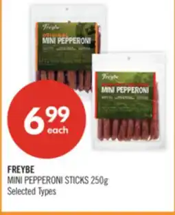 Shoppers Drug Mart FREYBE MINI PEPPERONI STICKS offer