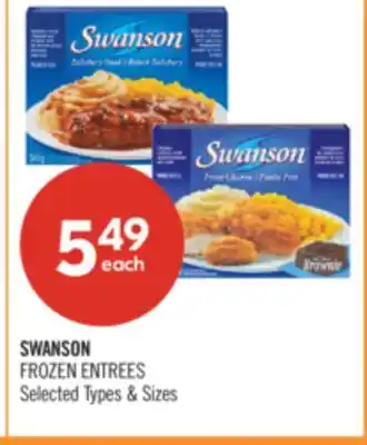Shoppers Drug Mart SWANSON FROZEN ENTREES offer